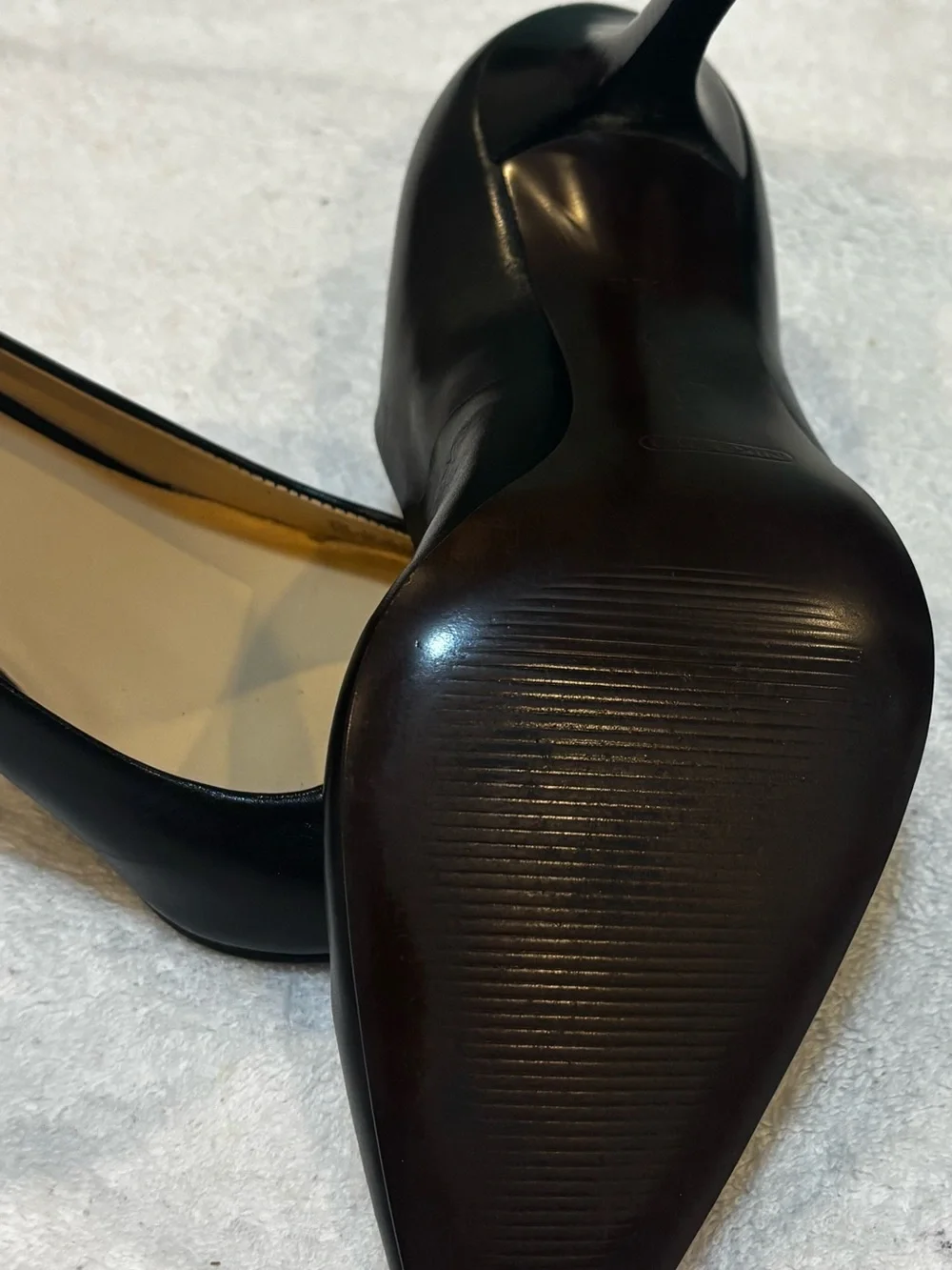 Almost Brand New Heels By Cole Haan - Size 8.5B -Heel Height 3.5 Inches - box 13